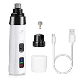 YOUTHINK Lima de Uñas Eléctrica para Mascotas, Amoladora del Clavo Recargable y de Bajo Ruido, Recortadora de Uñas para Mascotas, para Perros, Gatos, Suave, sin Dolor, Patas, Preparación, Recorte