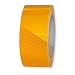 Produktbild 3M Diamond Grade DG 4080 Fluoreszierendes Reflektorband (5 Meter) - DREI Farben und Vier Breiten (10, 25, 50, 100 mm) zur Auswahl  Starke Reflexion der Klasse RA3 (50mm x 5m, fluor-gelb)