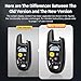 Dog Shock Collar with Remote Control- Training Collar for Small Medium Large Dogs, Electric Collar for Dogs Training Rechargeable, E Collar with Beep, Vibration & Shock-Lock Keypad