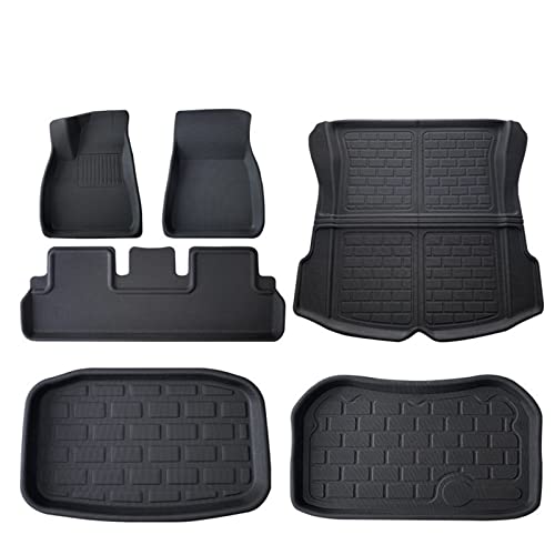 Tapis de sol pour Tesla Model 3 RHD en TPE imperméable