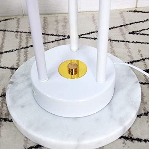 Lámpara de pie de protección ocular LED, luz vertical minimalista de estilo nórdico 5
