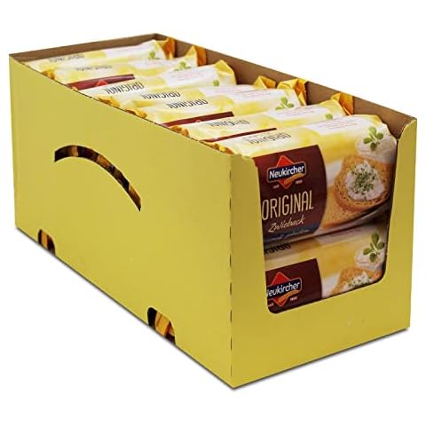 14er Sparpack Original Neukircher Zwieback (14 x 100 g) herzhaft & knusprig leicht verdaulich vollmundiger Geschmack Cover