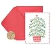 Papyrus Holiday Cards Boxed, Christmas Tree in Pot (20-Count)
