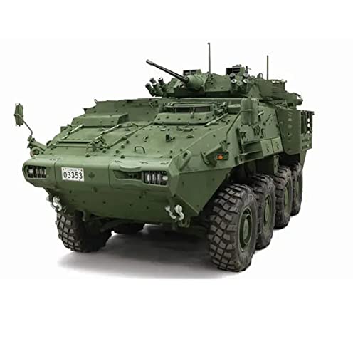 FMOCHANGMDP Tank 3D Puzzles Plastic Model Kits, 1/35 Scale LAV-A2 8x8 Wheeled Armored Vehicle Model, Adult Toys and Gift, 7.8 x 2.7Inchs
