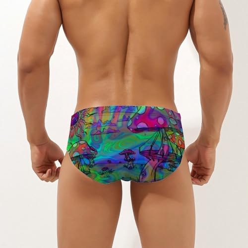 Ropa interior sexy de playa con estampado de tiburón para surf 2