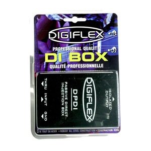 Digiflex - Digiflex DPDI Professional Direct Box, Single Channel with Loop