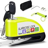 Photo Gallery blocco disco moto con allarme 110 db – antifurto per disco freno con cavo promemoria 1,5 m e custodia, lucchetto impermeabile per disco 7 mm moto & bicicletta Photo Gallery blocco disco moto con allarme 110 db – antifurto per disco freno con cavo promemoria 1,5 m e custodia, lucchetto impermeabile per disco 7 mm moto & bicicletta