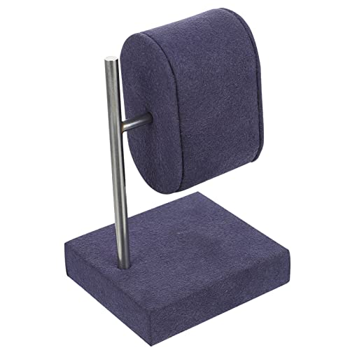 GerRiT 1個 ウォッチスタンド 腕時計 スタンド 1本 Cリング タイプ ブレスレット ジュエリーラック 見る ディスプレイスタンド マイクロファイバー -