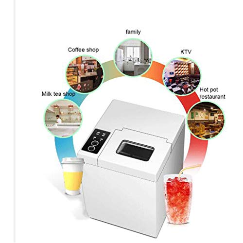 Máquina portátil eléctrica automática para hacer cubitos de hielo miniatura 5