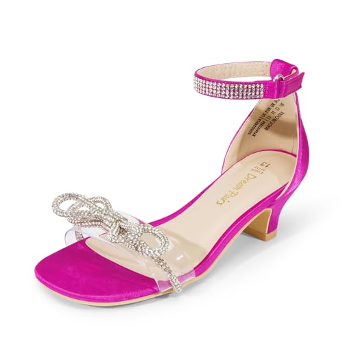 Image of DREAM PAIRS Girls Dress Sandals Bow