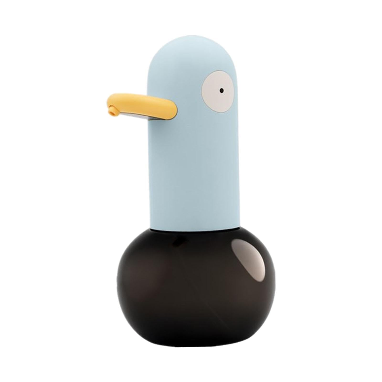 MagiDeal Distributore Automatico di Sapone, distributore di Sapone in Schiuma, 400 ml, distributore di liquidi Intelligente Senza Contatto per Bambini, Doccia, Blu