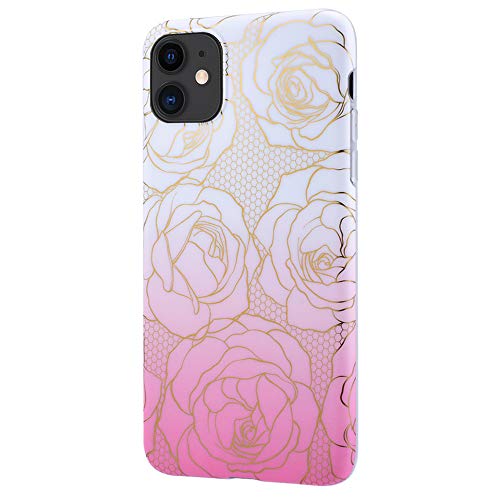 iPhone 11 Case Clear Marble - Cute Marble Design for Girly Women Shockproof TPU Bumper Phone Case for iPhone 11 Transparent Protector Clear Cases for iPhone 11-2