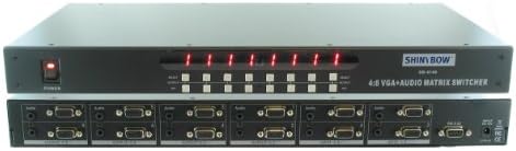 Shinybow - Sb-4148 - 4x8 Vga-audio Matrix Switcher