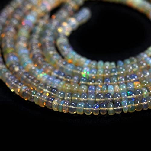 Opale de Welo véritable en lot de 10 perles pour customiser vos bijoux d'été