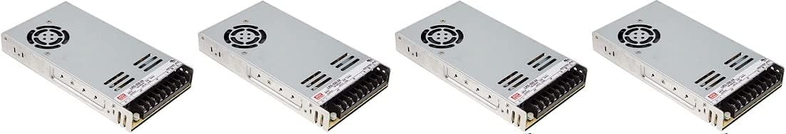 MEAN WELL LRS-350-5 300W 5V 60 Amp Single Output Switchable Power Supply (4-(Pack))