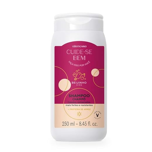 O BOTICARIO CUIDE-SE BEM BEIJINHO KISS SHAMPOO 250ml