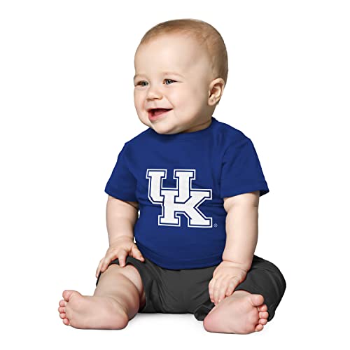 Image of Little King NCAA Infant Big Logo T-Shirt-Boys & Girls-Kentucky-Royal-6 Months