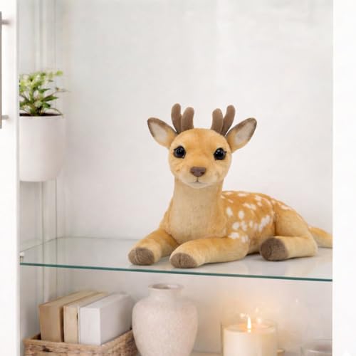 Image of Tabitha Stuffed Toys-Ultra Soft Plush Toy for Kids | Birthday Gifts for Kids and Girls | (30 Cm Deer Plush Toy)