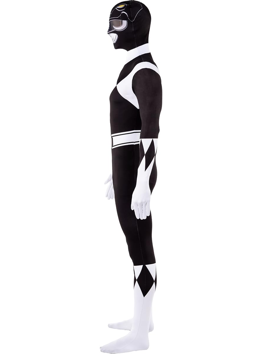 Disfraz Power Ranger Rosa Segunda Piel Para Mujer – Mono De Poliéster Y Elastano, Talla XS, Ideal Para Carnaval, Halloween Y Fiestas Temáticas