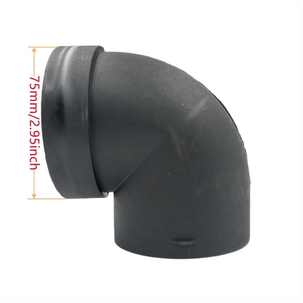 Conduit d'aération YTL coude 75mm pour réparer votre chauffage