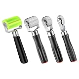4pcs Sound Roller, Car Sound Deadening Roller Car Audio Sound Deadener Application...