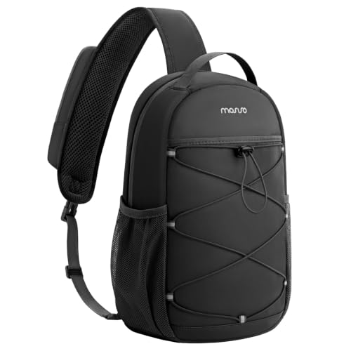 MOSISO Sling Bag for Men & Women, Small Crossbody Sling Backpack