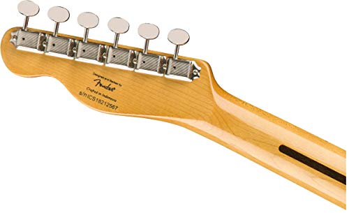 Squier by Fender Classic Vibe 70’s Telecaster Thinline Guitare électrique Érable Naturel - Les Beatles, Paul McCartney, John Lennon, RIngo Starr, George Harrison Squier by Fender Classic Vibe 70's Telecaster Thinline Guitare électrique Érable Naturel – Image 7