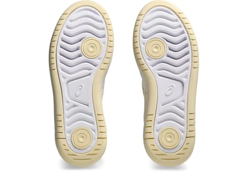 Image of ASICS Unisex Japan S ST White /Alabaster Brown Sneakers - 6 UK Men / 5 UK Women (1203A772.101)