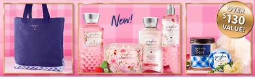 Miniatura 3 de Set de regalo Bath And Body Works (edición limitada Gingham, 8 unidades)