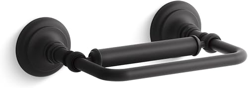 Miniatura 3 de Kohler 72573-BL K-72573-BL Artifacts PIVOTING - Portarrollos de papel higiénico, color negro mate