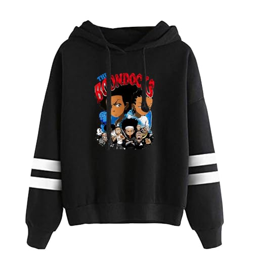 The Boondocks Merch Hoodies Men Women Long Sleeve Hooded Sweatshirt Unisex Fashion Tops