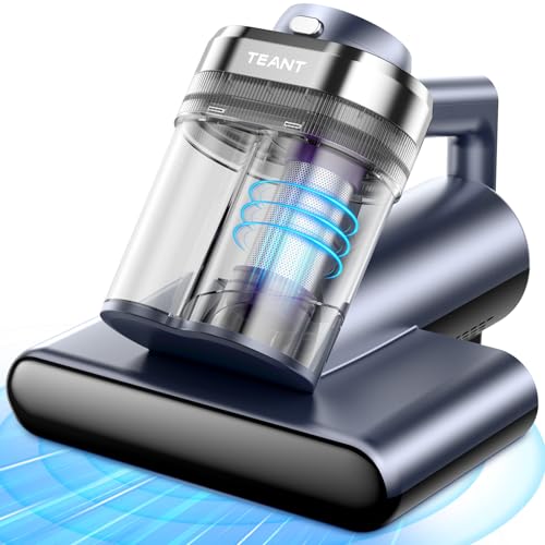Teant Cordless Mattress Vacuum 18kPa UVC HEPA Bed Cleaner