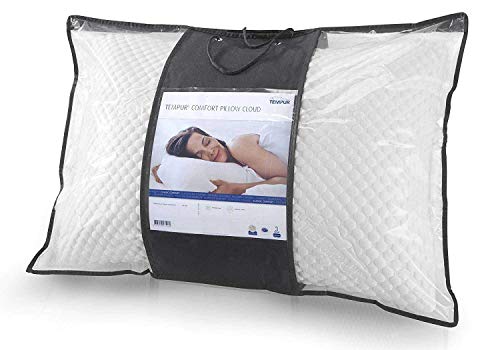 Tempur Comfort Pillow Cloud 74cm x 50cm - With Extra Soft Material Micro-Cushions - Made from NASA Recognised Supportive… - Image 4