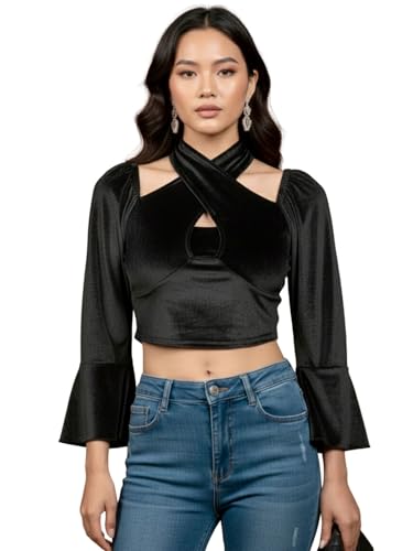 Image of ADDYVERO Women High-Rise Wide Leg Denim Jeans