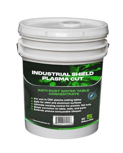Plasma Cut CNC Water Table Coolant 5 Gallon