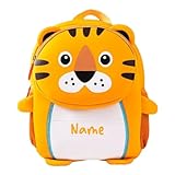 Individuell gestaltbar: Der Rucksack kann mit dem Namen des Kindes personalisiert werden, was ihn einzigartig und besonders macht.