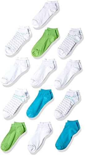 Fruit of the Loom Girls' Toddler 13 Pack Everyday Soft Low Cut Socks