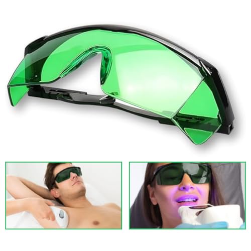 Óculos De Proteção Contra Raio Laser E Luz Pulsada Protetor Ocular De Depilação E Operadores de Cosm