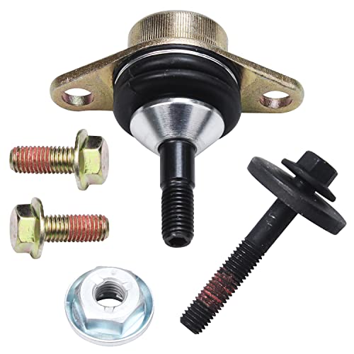 Image of Detroit Axle - FWD Front Lower Control Arms Kit for 2007 Volvo S60, 2 Lower Control Arms Assembly, 2 Lower Ball Joints Replacement - [From Chassis #626502, To VIN 626501]
