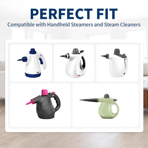 Image of Tidy Monster 12 Pack Microfiber Cloth Covers, Washable Steam Cleaner Accessories Compatible with Bissell Steam Shot 39N7A /39N7V, McCulloch, PurSteam, Wagner & Dupray
