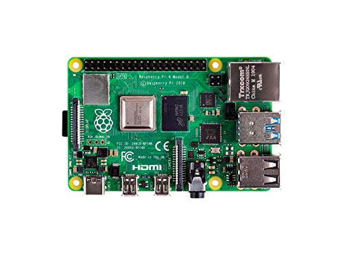 Raspberry Pi 4 Model B; 4 GB, ARM-Cortex-A72 4 x, 1,50 GHz, 4 GB RAM, WLAN ac, Bluetooth 5, LAN, 4 x USB, 2 x Micro-HDMI - Afbeelding 7