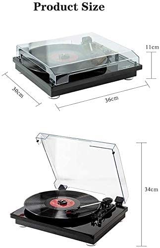 Tourne-Disque Bluetooth à 3 Vitesses, Lecteur de disques Vinyle Portable sans Fil Intelligent, Haut-parleurs stéréo… - Les Beatles, Paul McCartney, John Lennon, RIngo Starr, George Harrison Tourne-Disque Bluetooth à 3 Vitesses, Lecteur de disques Vinyle Portable sans Fil Intelligent, Haut-parleurs stéréo… – Image 3
