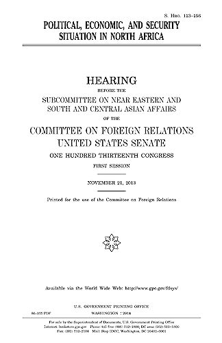 Political, economic, and security situation in North Africa