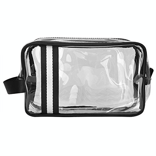 Preisvergleich Produktbild Telituny Kosmetiktasche Schminktasche-Transparente Tragbare Kosmetiktasche wasserdichte Make-up Aufbewahrungsorganisator Reise Waschbeutel