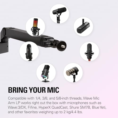 Elgato Wave Mic Arm Low Profile Microphone Boom Arm - image 7