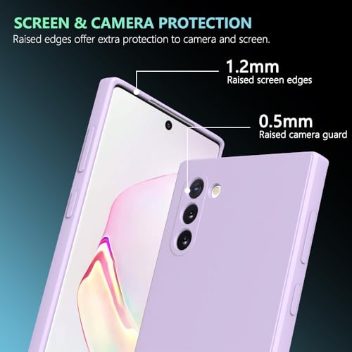 Image of for Samsung Galaxy Note 10 Case Purple, Scratch Resistant with Soft Touch, Slim Thin Phone Cover for Samsung Galaxy Note 10