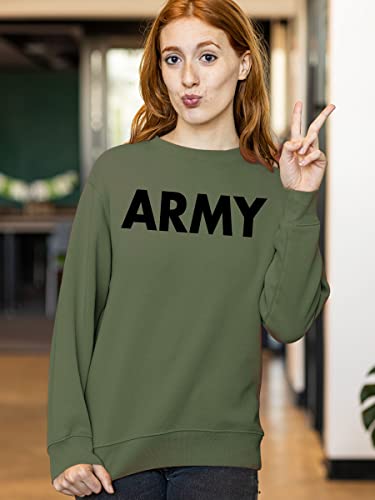 Army Sweatshirt | Military Training PT Exercise Workout Gear Veterans Service Family Support Motivation3