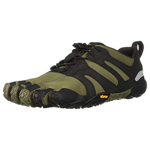 Vibram Five Fingers Homme 19m7602 V 2.0 Chaussures de Trail, Vert Ivy Black, 42 EU