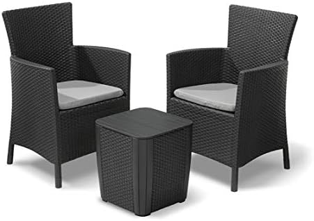 Allibert Set de balcon Iowa Balcony graphite