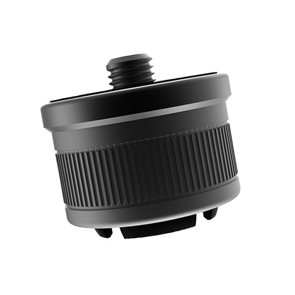 Elnwnnkc 17Mm Ball Head To 1/4Inch Male Screw Adapter Threaded Connector for Camera Tripod Smartphone
